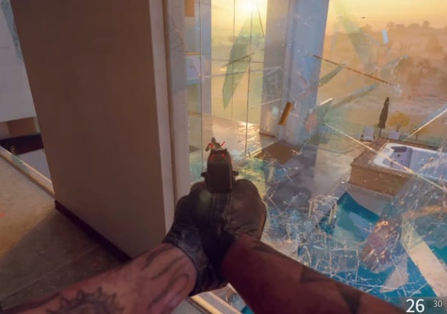 COD BO6のStryder.22で戦闘